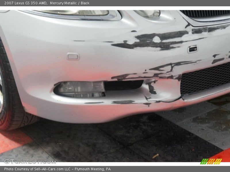 Mercury Metallic / Black 2007 Lexus GS 350 AWD
