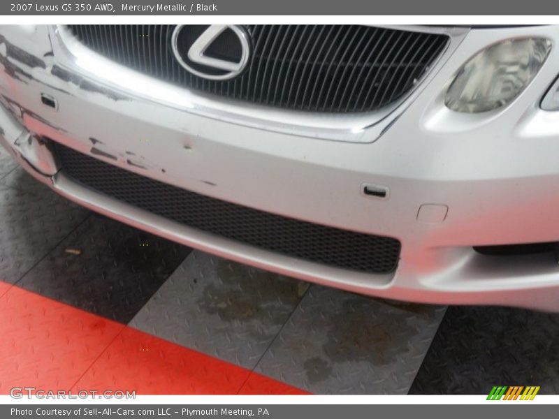 Mercury Metallic / Black 2007 Lexus GS 350 AWD