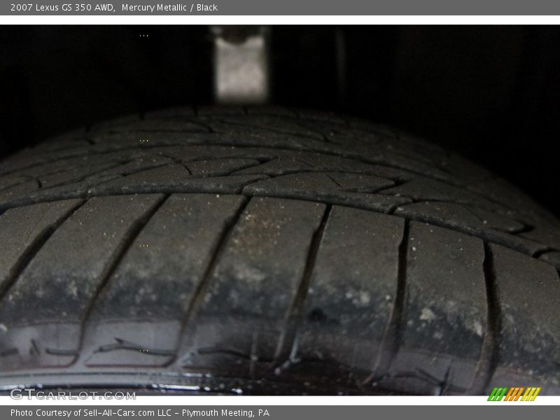 Mercury Metallic / Black 2007 Lexus GS 350 AWD