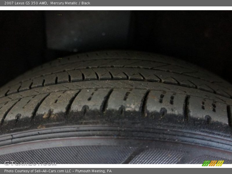 Mercury Metallic / Black 2007 Lexus GS 350 AWD