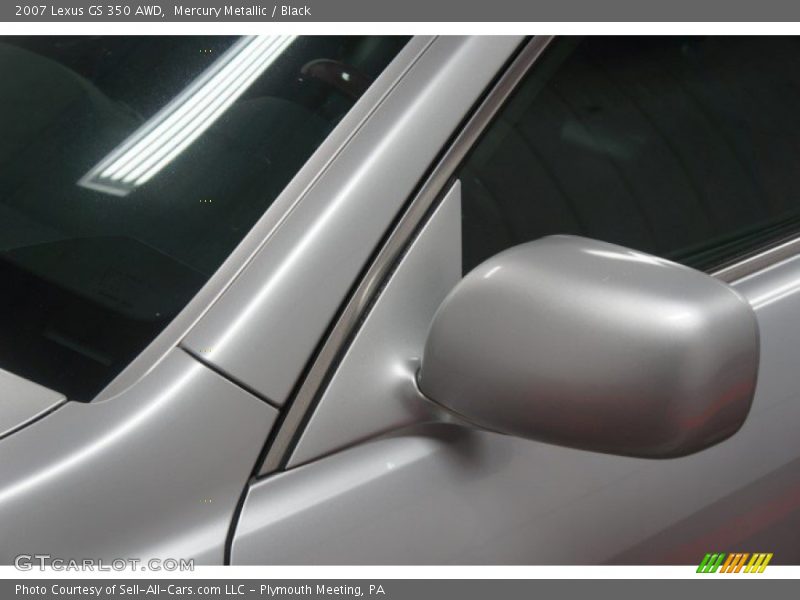 Mercury Metallic / Black 2007 Lexus GS 350 AWD