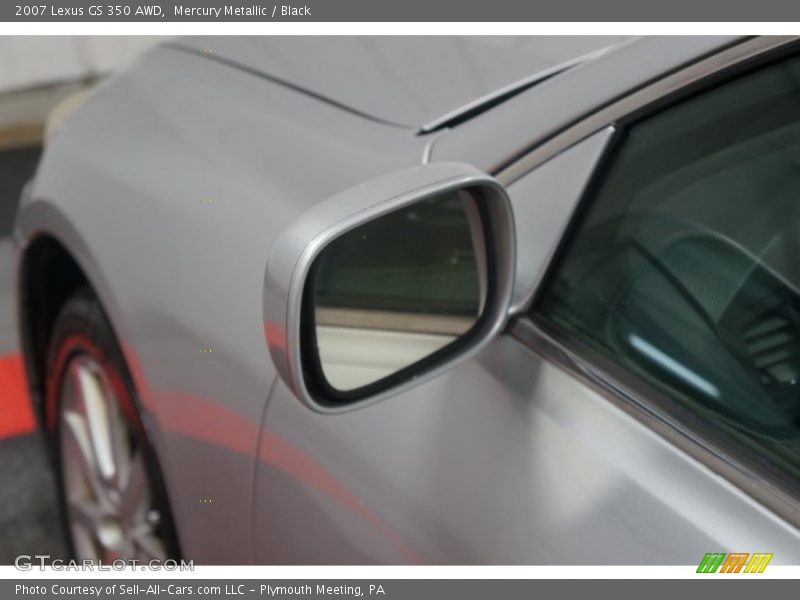 Mercury Metallic / Black 2007 Lexus GS 350 AWD