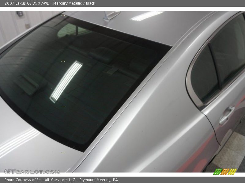 Mercury Metallic / Black 2007 Lexus GS 350 AWD