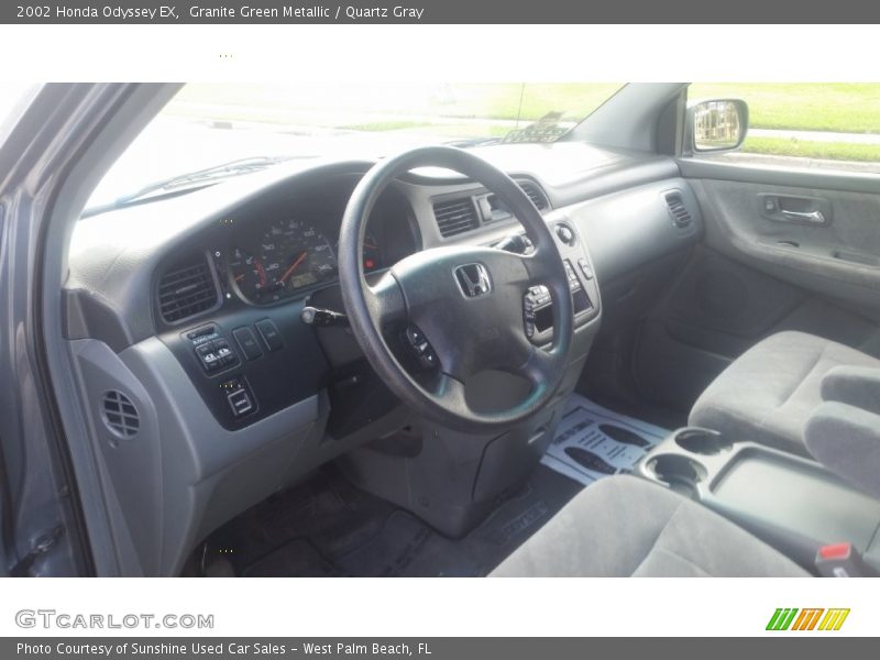 Granite Green Metallic / Quartz Gray 2002 Honda Odyssey EX