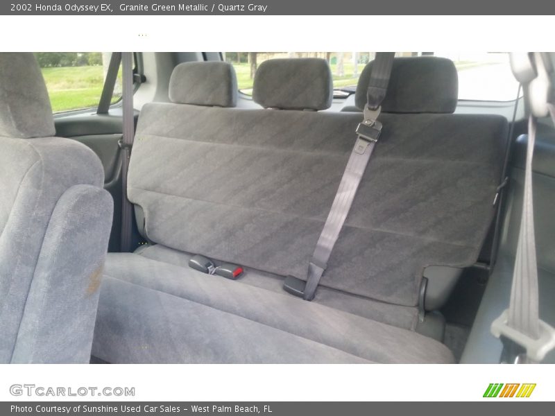 Granite Green Metallic / Quartz Gray 2002 Honda Odyssey EX