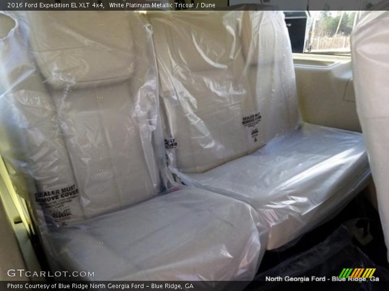 White Platinum Metallic Tricoat / Dune 2016 Ford Expedition EL XLT 4x4