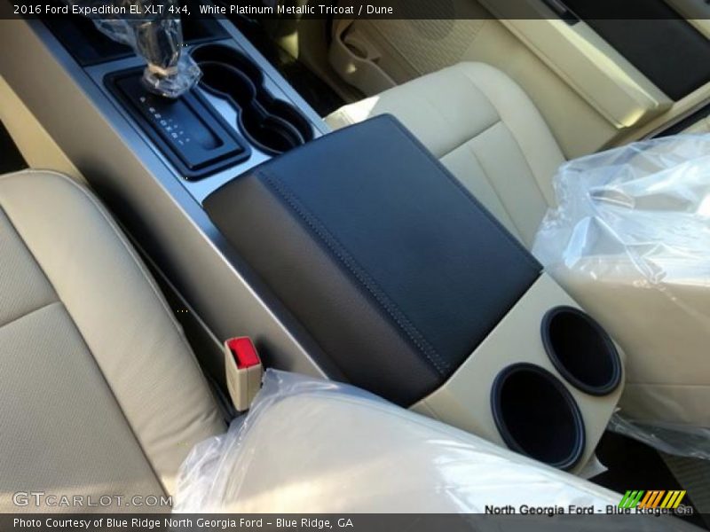 White Platinum Metallic Tricoat / Dune 2016 Ford Expedition EL XLT 4x4
