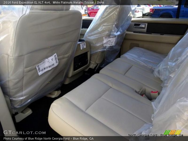 White Platinum Metallic Tricoat / Dune 2016 Ford Expedition EL XLT 4x4