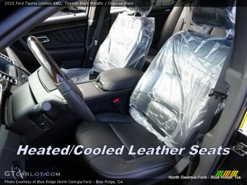 Tuxedo Black Metallic / Charcoal Black 2015 Ford Taurus Limited AWD