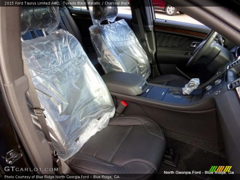 Tuxedo Black Metallic / Charcoal Black 2015 Ford Taurus Limited AWD