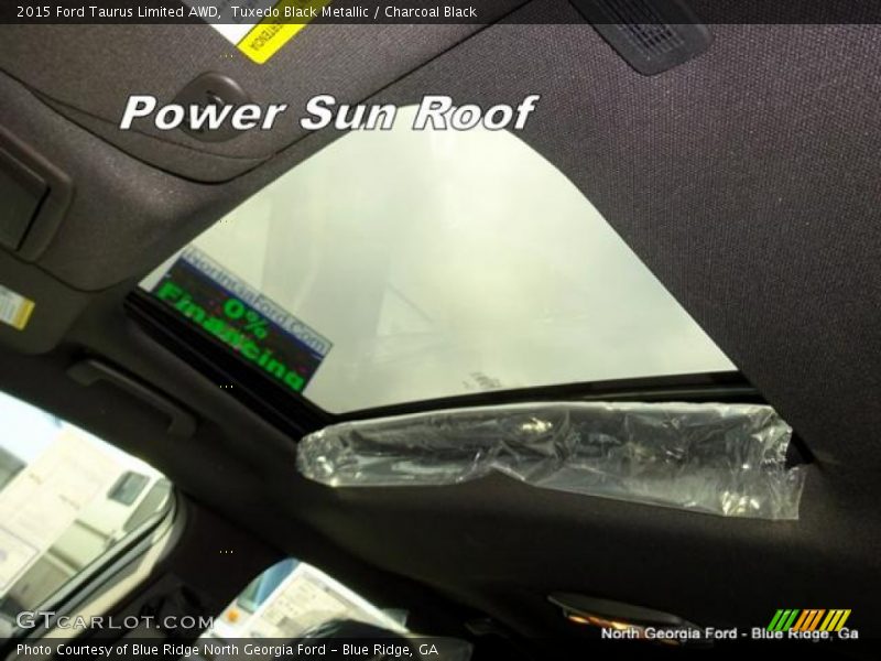 Tuxedo Black Metallic / Charcoal Black 2015 Ford Taurus Limited AWD
