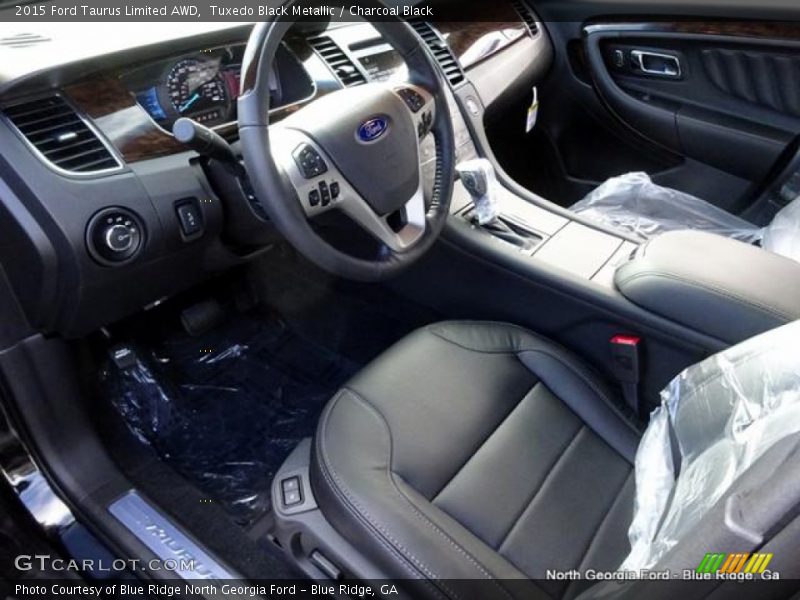 Tuxedo Black Metallic / Charcoal Black 2015 Ford Taurus Limited AWD