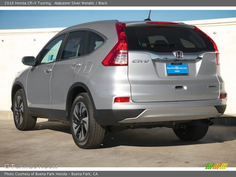 Alabaster Silver Metallic / Black 2016 Honda CR-V Touring