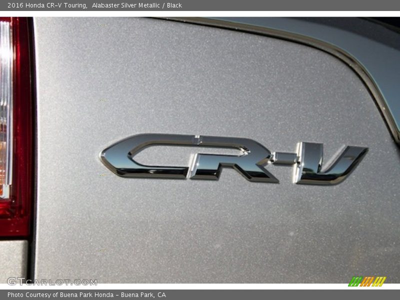 Alabaster Silver Metallic / Black 2016 Honda CR-V Touring