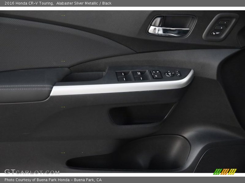 Alabaster Silver Metallic / Black 2016 Honda CR-V Touring