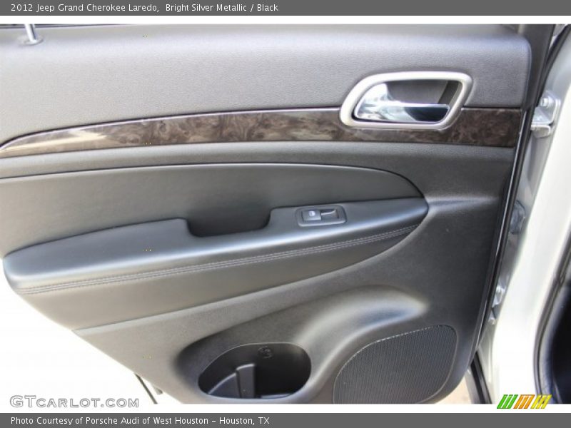 Bright Silver Metallic / Black 2012 Jeep Grand Cherokee Laredo