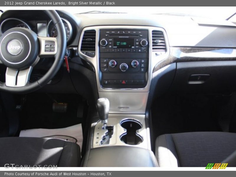 Bright Silver Metallic / Black 2012 Jeep Grand Cherokee Laredo