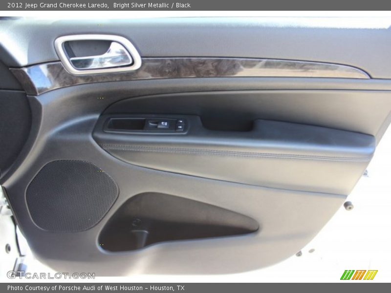 Bright Silver Metallic / Black 2012 Jeep Grand Cherokee Laredo