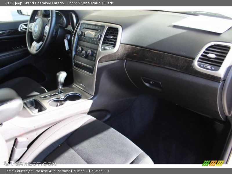 Bright Silver Metallic / Black 2012 Jeep Grand Cherokee Laredo