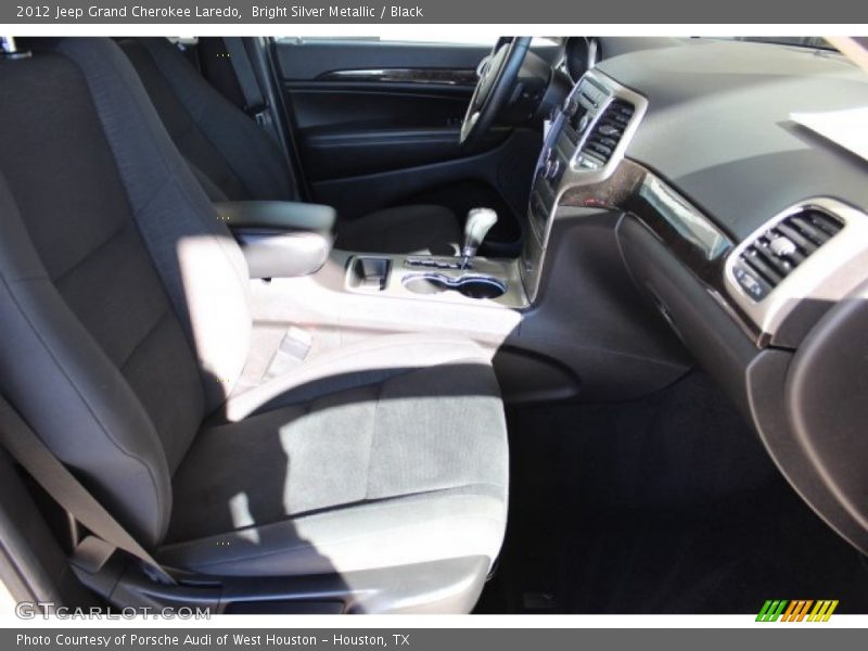 Bright Silver Metallic / Black 2012 Jeep Grand Cherokee Laredo