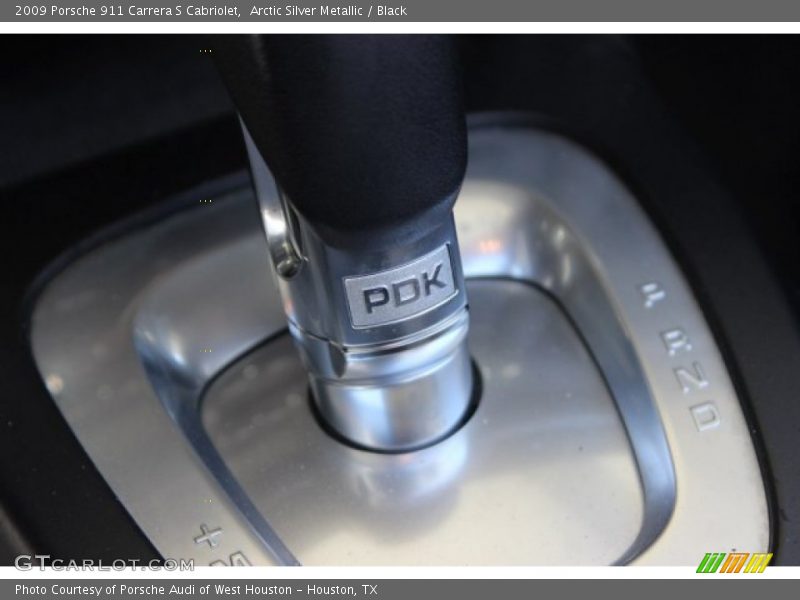Arctic Silver Metallic / Black 2009 Porsche 911 Carrera S Cabriolet