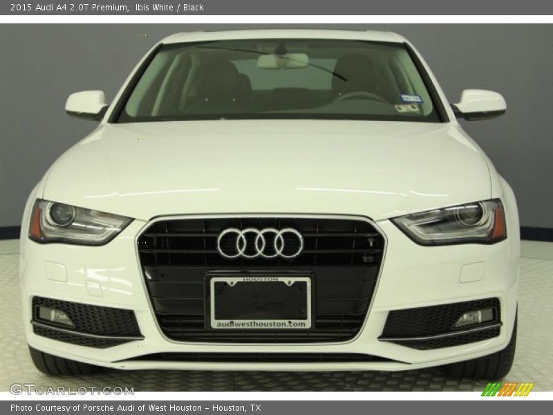 Ibis White / Black 2015 Audi A4 2.0T Premium