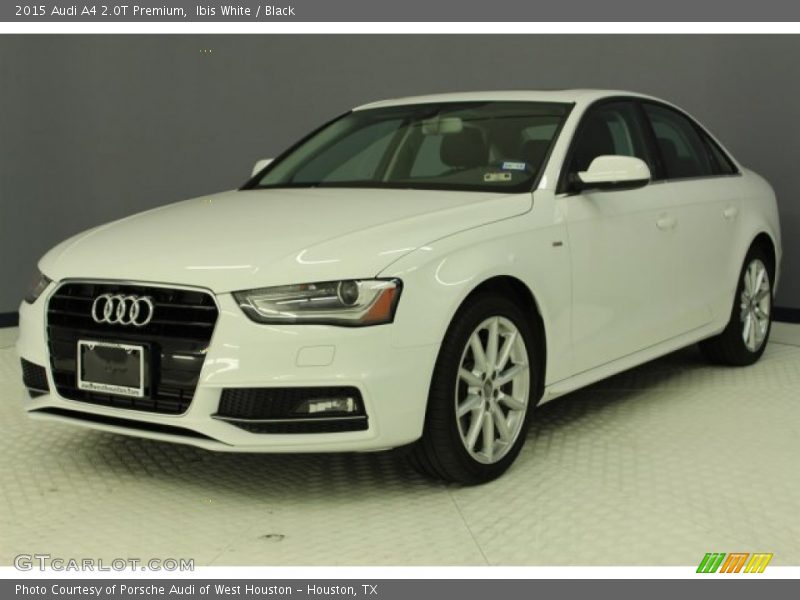 Ibis White / Black 2015 Audi A4 2.0T Premium