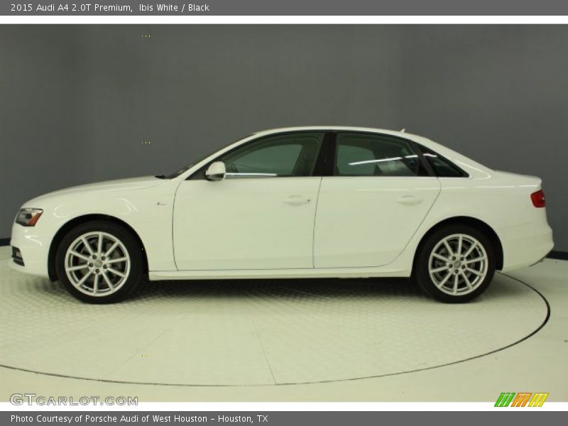 Ibis White / Black 2015 Audi A4 2.0T Premium