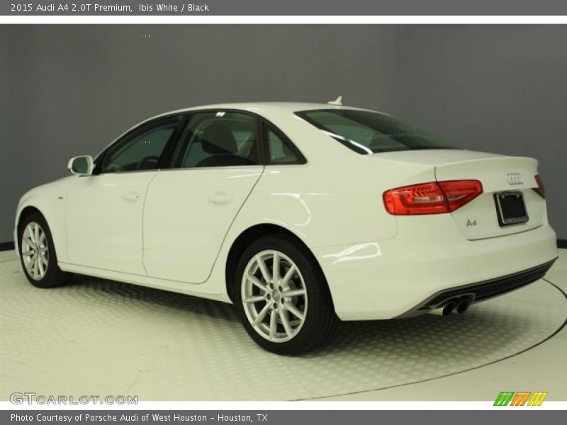 Ibis White / Black 2015 Audi A4 2.0T Premium