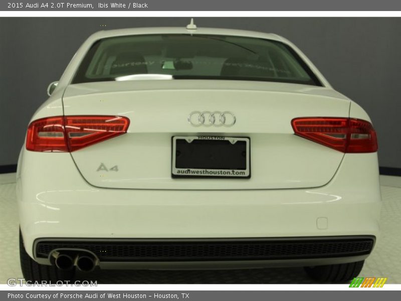 Ibis White / Black 2015 Audi A4 2.0T Premium