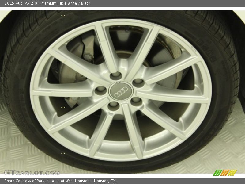 Ibis White / Black 2015 Audi A4 2.0T Premium