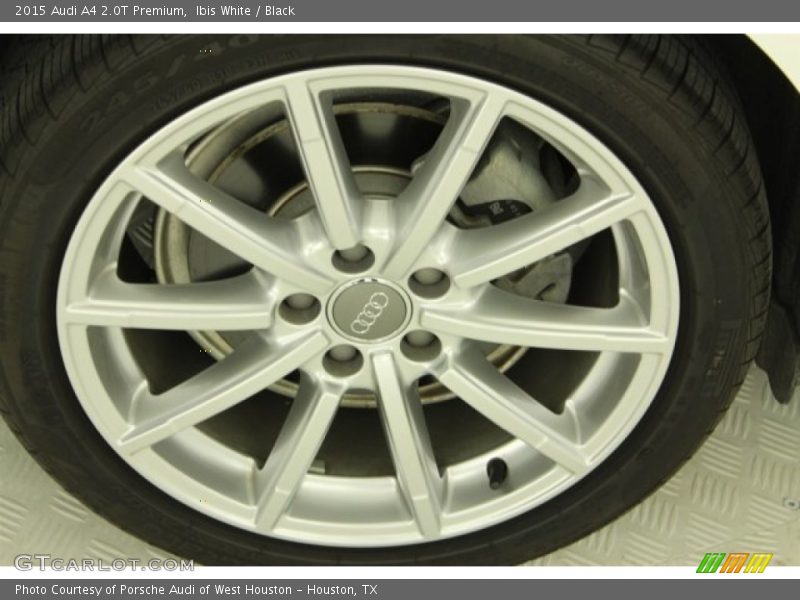 Ibis White / Black 2015 Audi A4 2.0T Premium