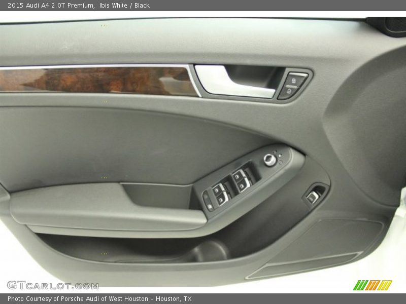 Ibis White / Black 2015 Audi A4 2.0T Premium