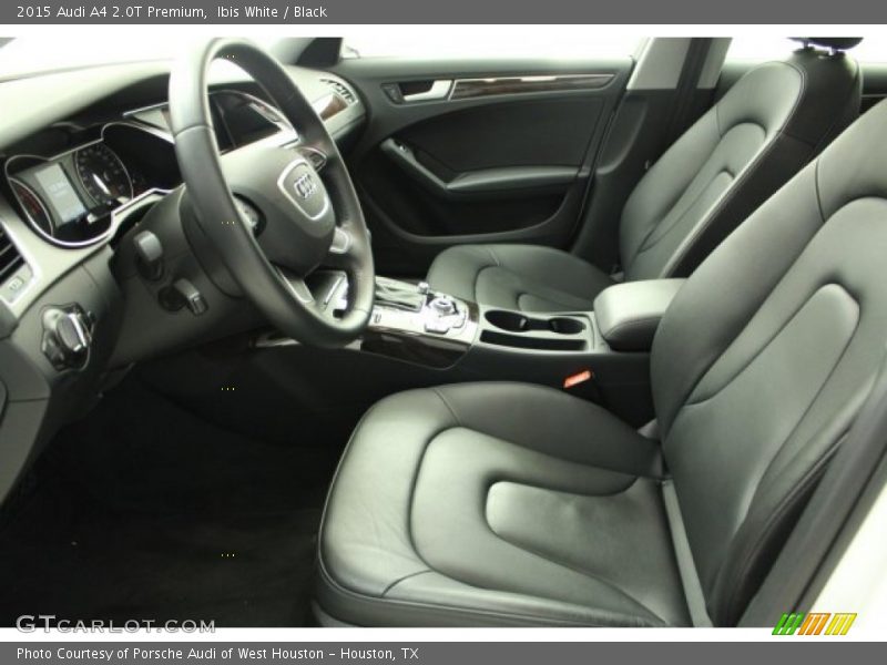 Ibis White / Black 2015 Audi A4 2.0T Premium