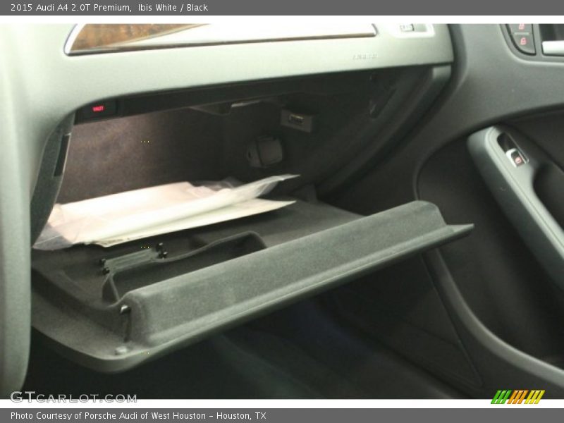 Ibis White / Black 2015 Audi A4 2.0T Premium