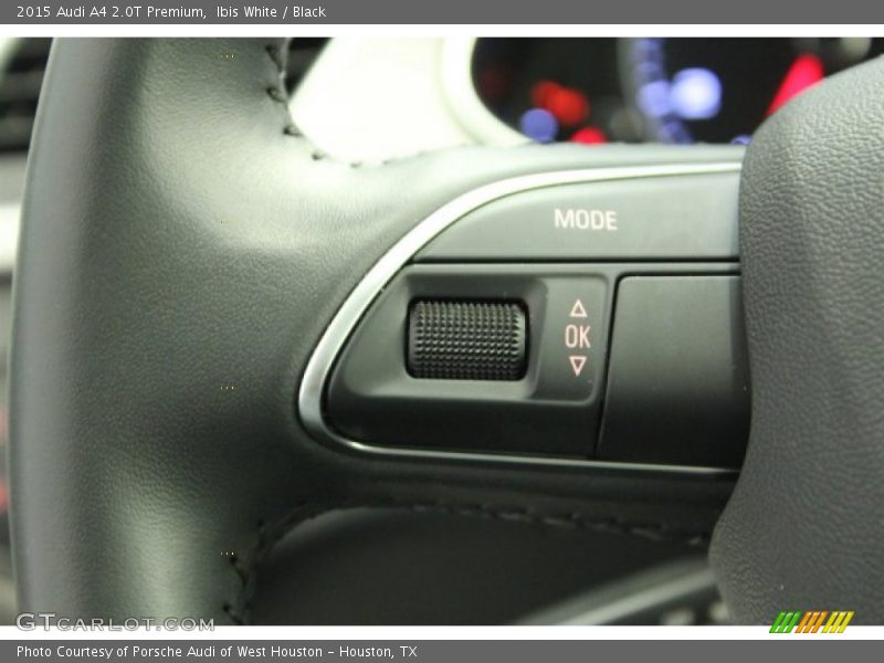 Ibis White / Black 2015 Audi A4 2.0T Premium