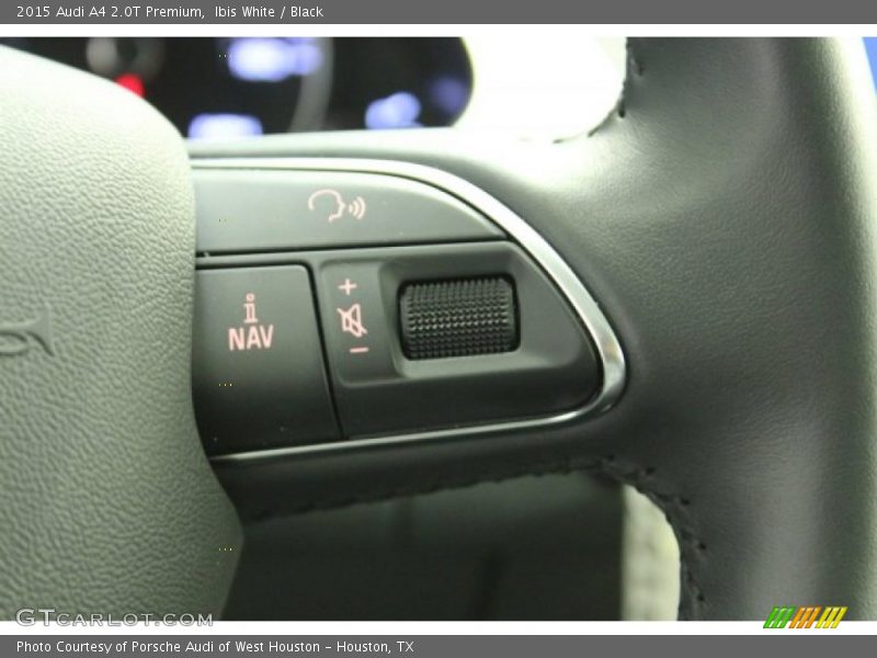 Ibis White / Black 2015 Audi A4 2.0T Premium