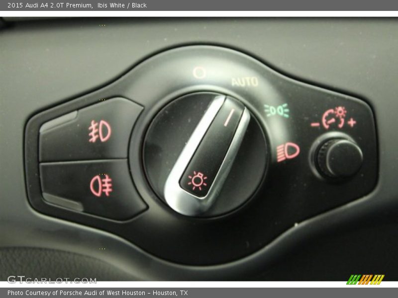 Ibis White / Black 2015 Audi A4 2.0T Premium