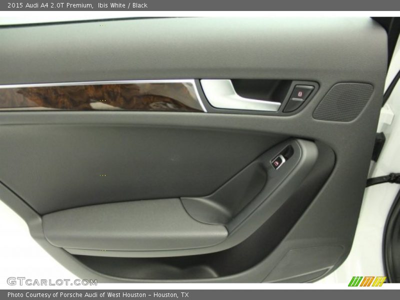 Ibis White / Black 2015 Audi A4 2.0T Premium