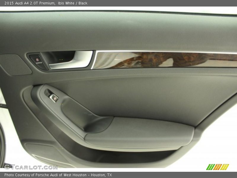 Ibis White / Black 2015 Audi A4 2.0T Premium