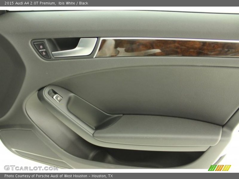 Ibis White / Black 2015 Audi A4 2.0T Premium