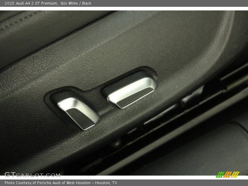 Ibis White / Black 2015 Audi A4 2.0T Premium