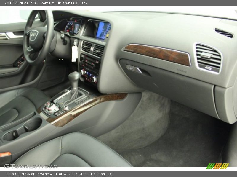 Ibis White / Black 2015 Audi A4 2.0T Premium
