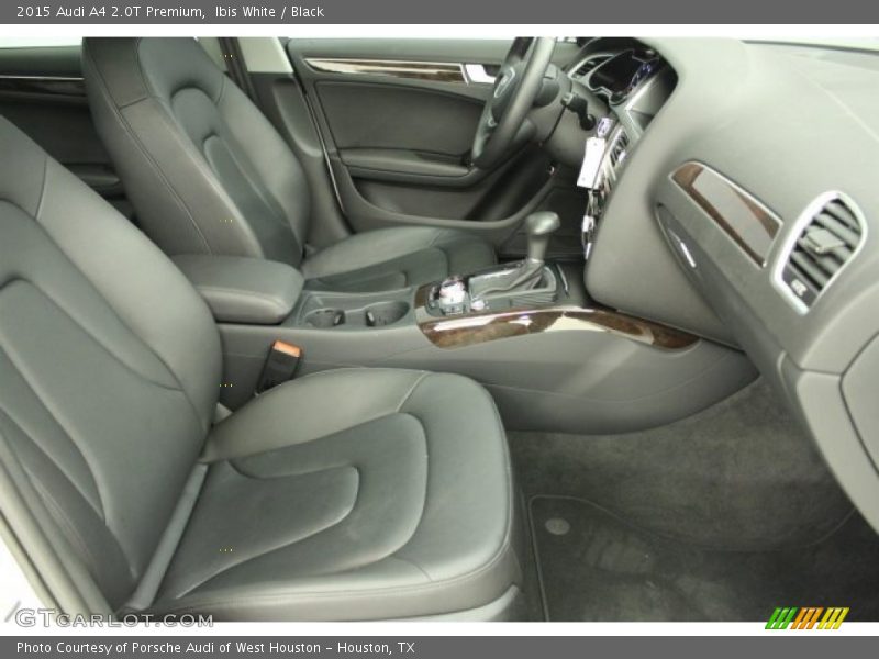 Ibis White / Black 2015 Audi A4 2.0T Premium