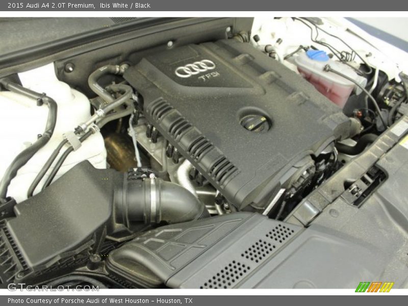 Ibis White / Black 2015 Audi A4 2.0T Premium