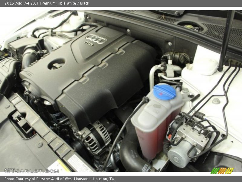 Ibis White / Black 2015 Audi A4 2.0T Premium