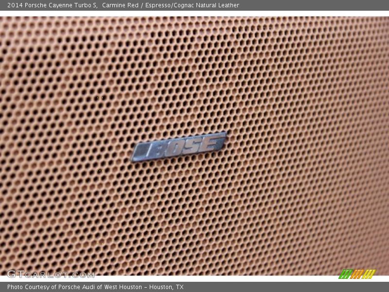 Carmine Red / Espresso/Cognac Natural Leather 2014 Porsche Cayenne Turbo S