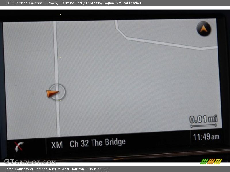 Carmine Red / Espresso/Cognac Natural Leather 2014 Porsche Cayenne Turbo S