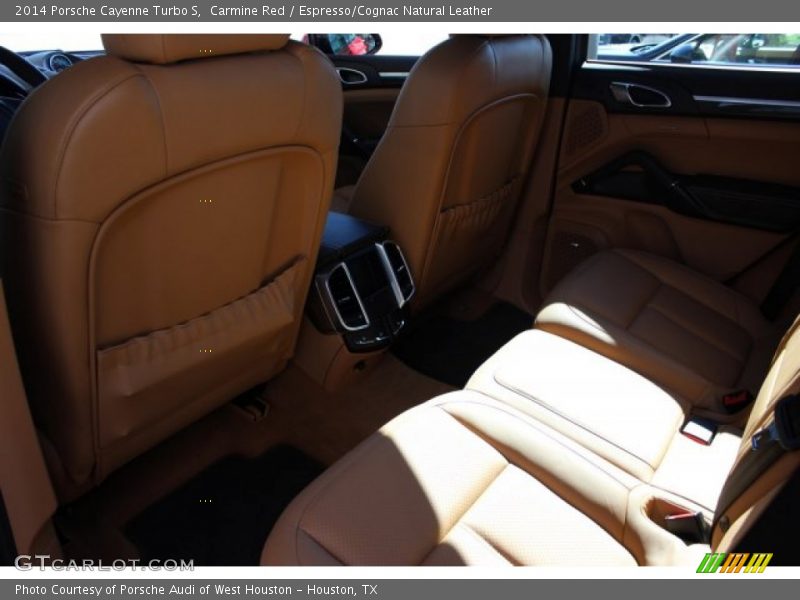 Carmine Red / Espresso/Cognac Natural Leather 2014 Porsche Cayenne Turbo S