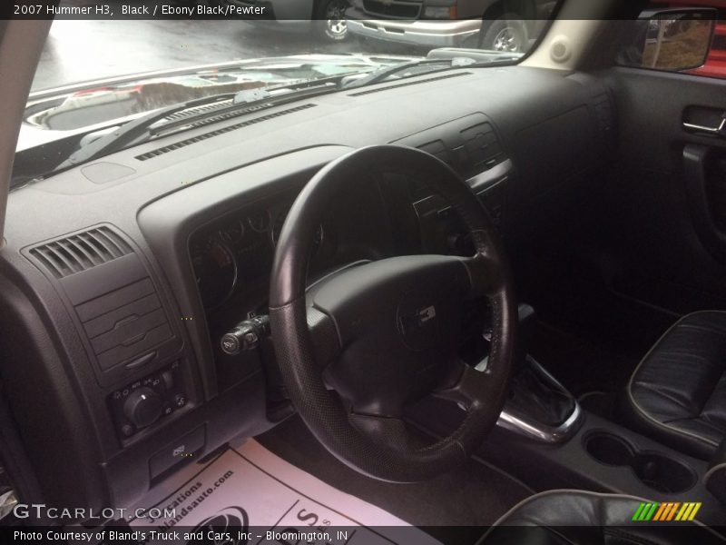 Black / Ebony Black/Pewter 2007 Hummer H3
